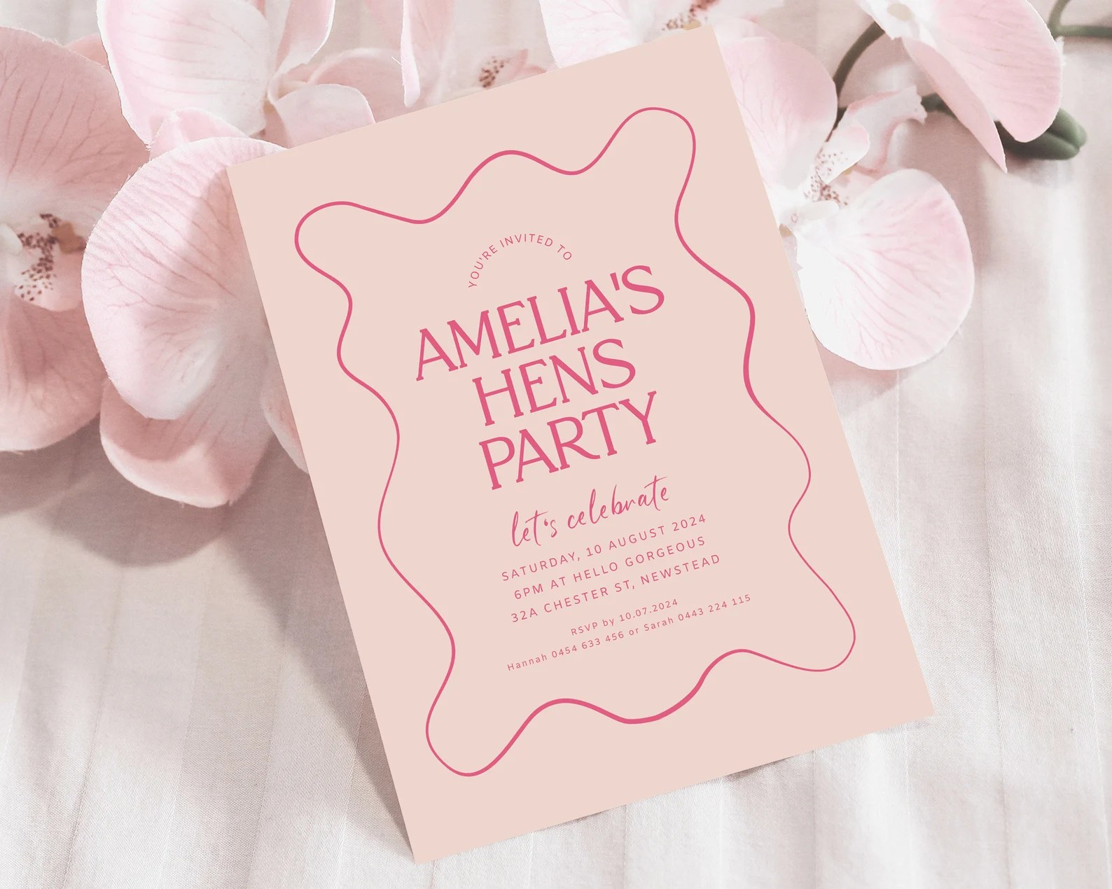 Hen Party Invitations | One Fab Day